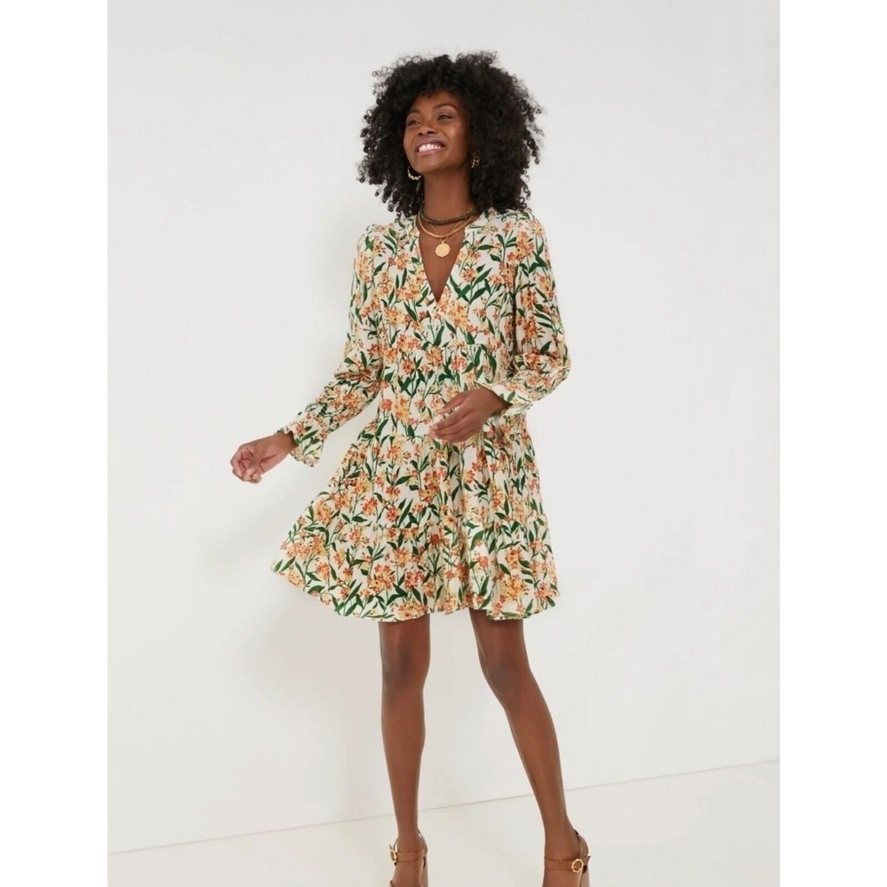 Tuckernuck Pomander Place Bermuda Blossoms Kenzo Dress Size Small